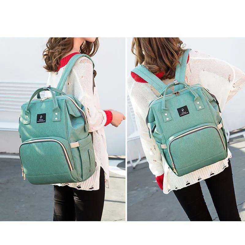 Premium Multi-Functional Diaper Backpack   USB Port