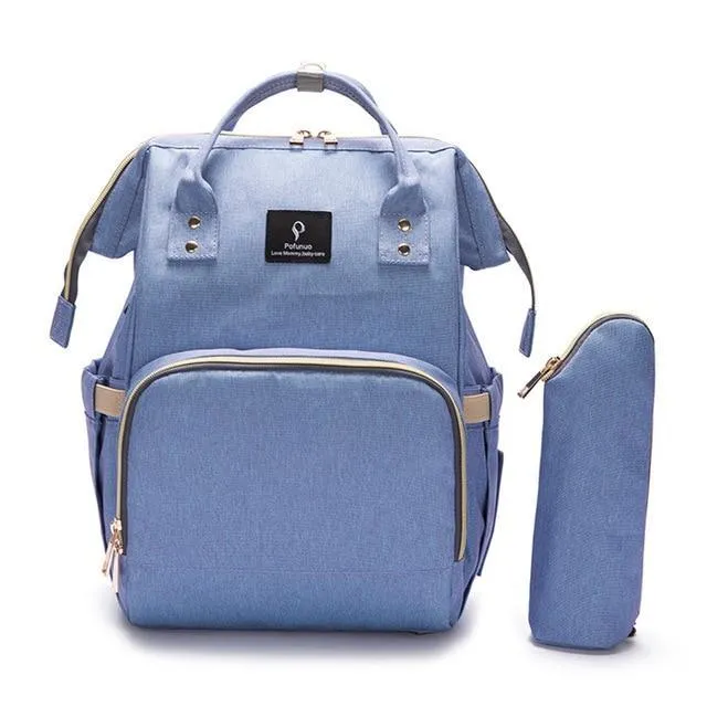 Premium Multi-Functional Diaper Backpack   USB Port