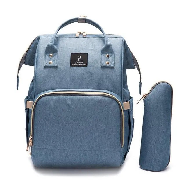 Premium Multi-Functional Diaper Backpack   USB Port