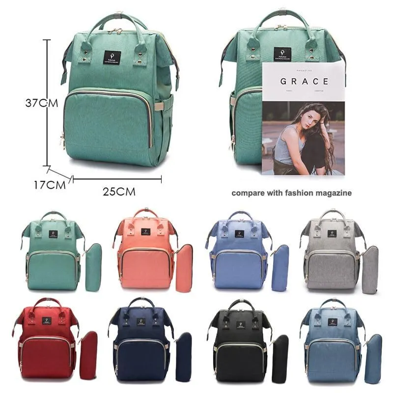 Premium Multi-Functional Diaper Backpack   USB Port
