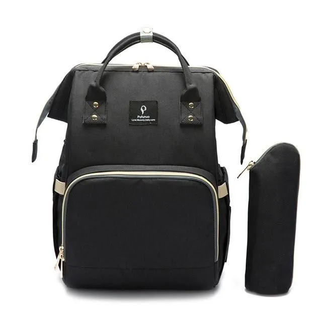 Premium Multi-Functional Diaper Backpack   USB Port