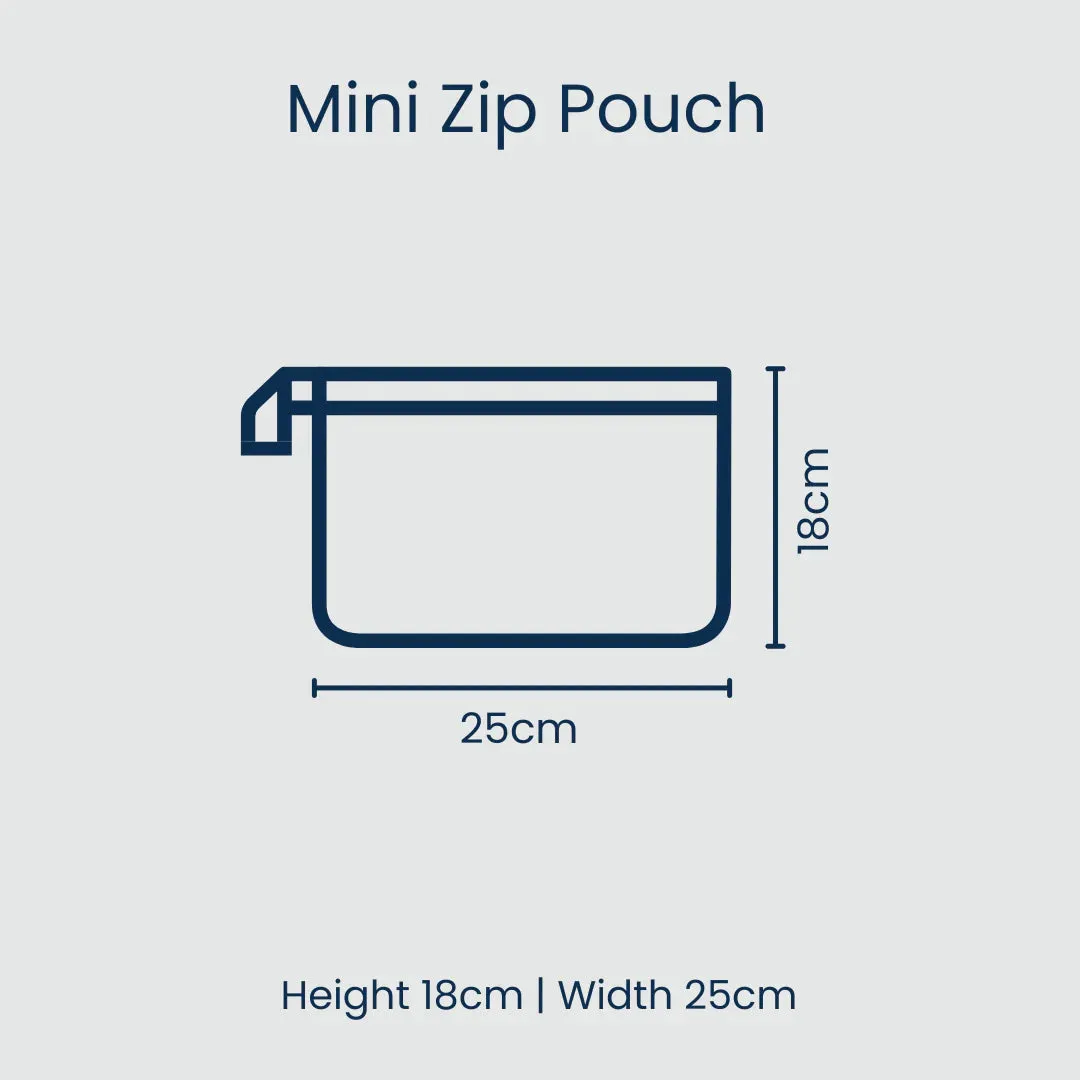 Project Ten Mini Zip Pouch - Chains