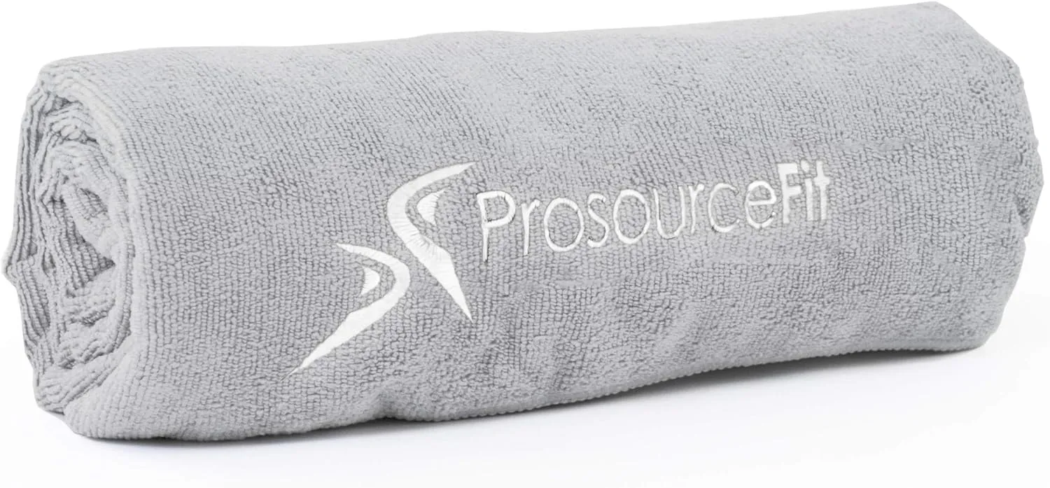 ProsourceFit Arida Yoga Mat Towel Super-Absorbent Microfiber 68-inch by 24-inch for Yoga, Pilates and Working Out (3 Color Options)