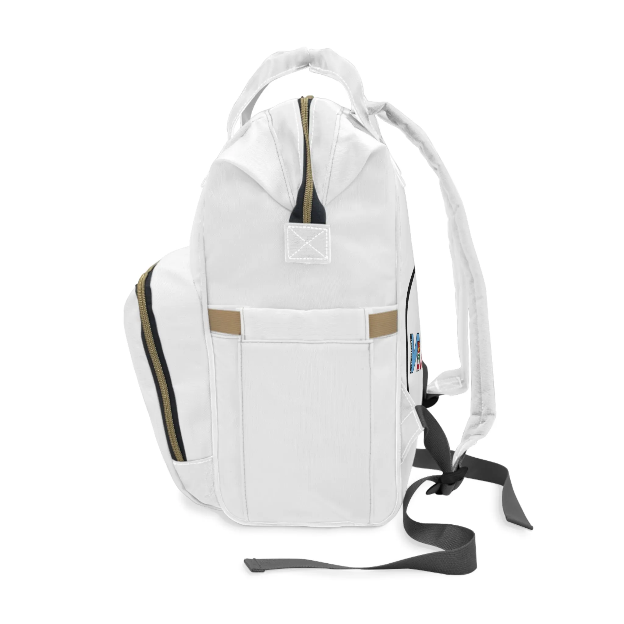 Proud Fijian - FIJI FLAG - Multifunctional Diaper/ nappies Backpack