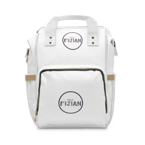 Proud Fijian - FIJI FLAG - Multifunctional Diaper/ nappies Backpack