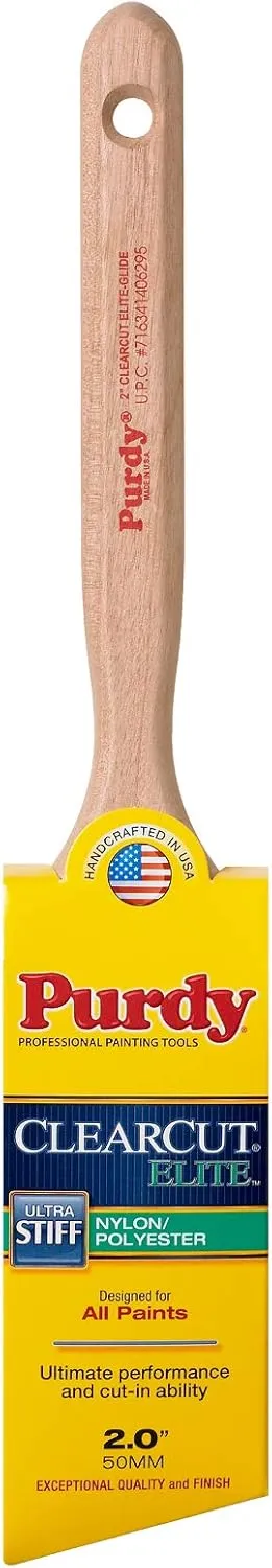 Purdy 144152820 Clearcut Elite Glide Trim Brush, One Size, Multi