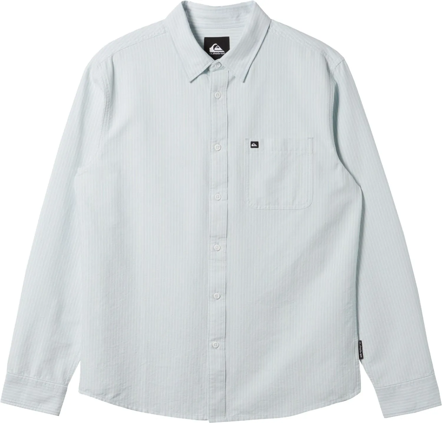 Quiksilver - Mens Smoke Trail Oxford Shirt, Color Skyway PRNT 4, Size: XX-Large
