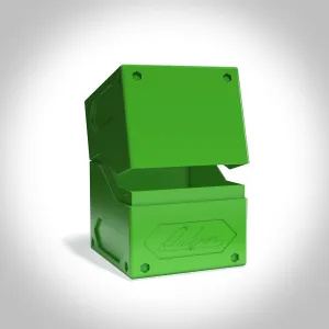 Quiver Time Nexus Green Modular Card Deck Block fits MTG Cards - Commander Storage Box for 100  Double-Sleeved Cards, Interchangeable Design – Durable Card Holder for TCG, CCG (20 pcs.)