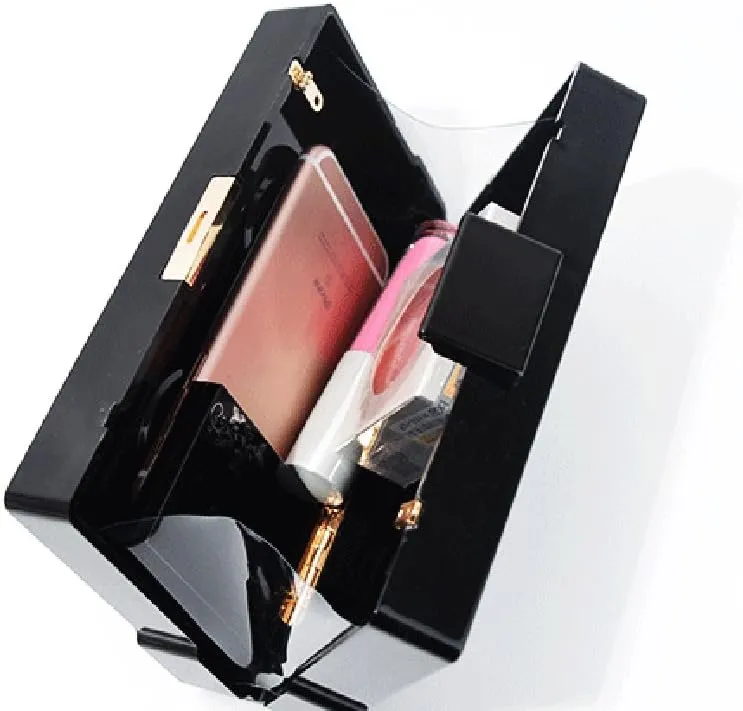 QZUnique Tape Shaped Shoulder Bag Radio Recorder PU Crossbody Bag Women's Retro Evening Bag Handbag Clutch Purse
