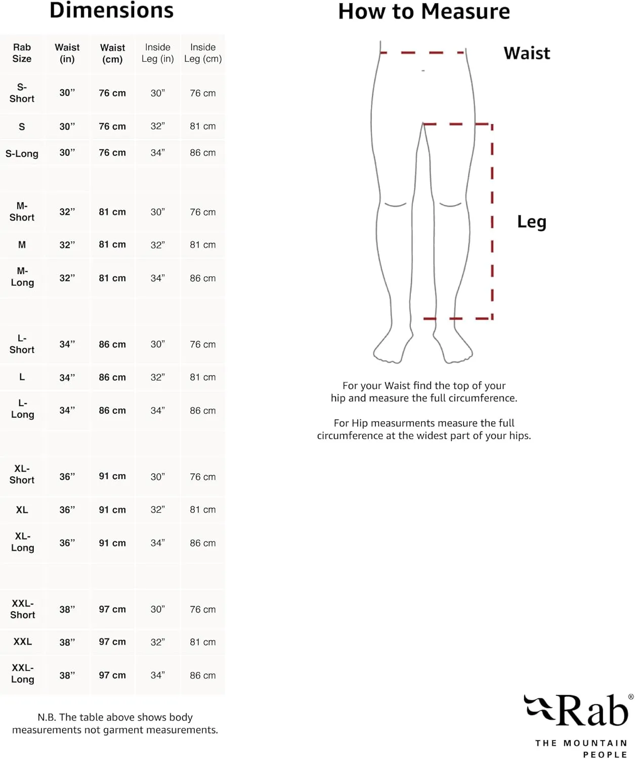 Rab Photon Synthetic Insulated Pants for Climbing and Mountaineering