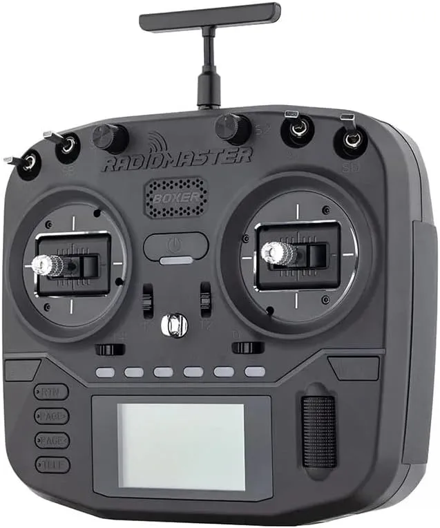 RadioMaster Boxer 2.4GHz 16CH Hall Gimbals Radio Controller with Carrying Case, Mode 2 (ELRS)