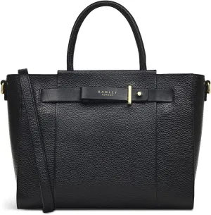 RADLEY London Islington Way Women's Medium Leather Ziptop Satchel Bag