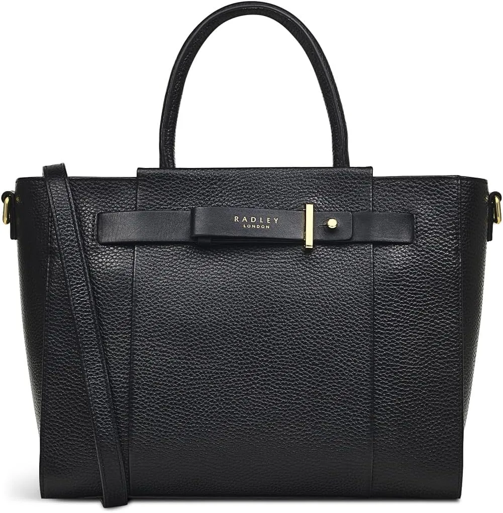RADLEY London Islington Way Women's Medium Leather Ziptop Satchel Bag