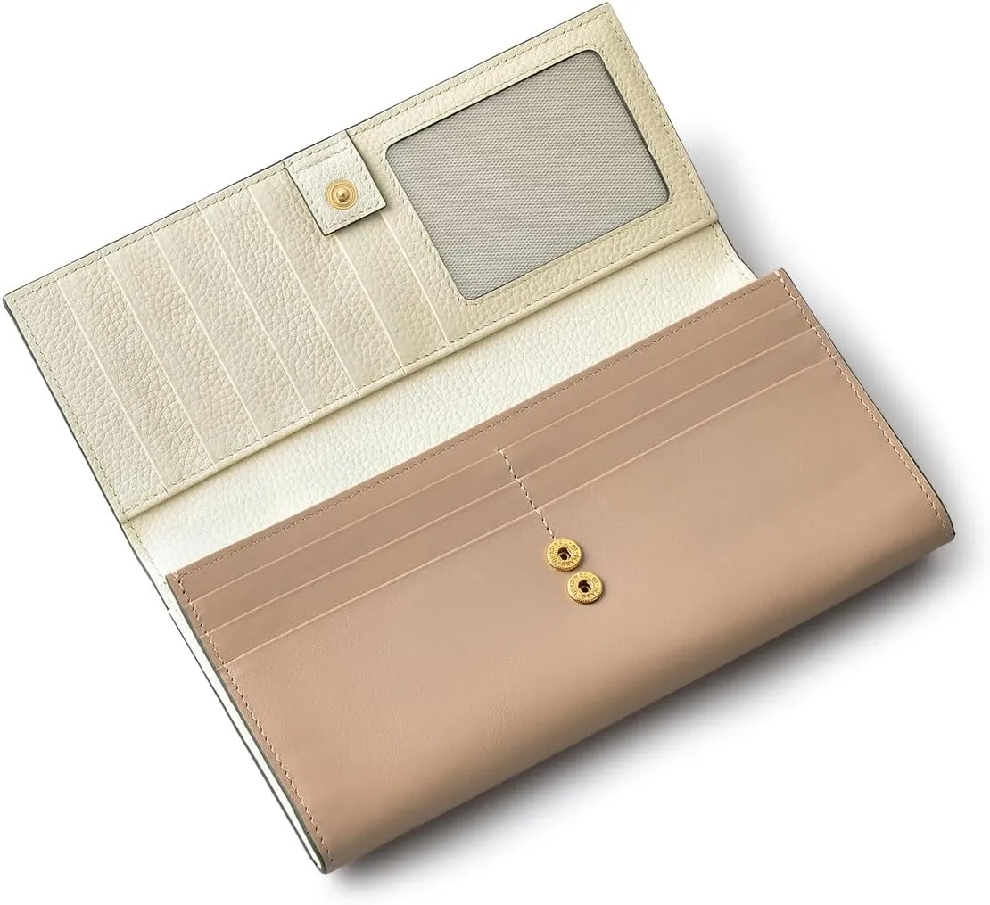 RADLEY London Puffy Protect Women's Large Leather Flapover Wallet, Silt