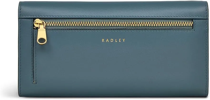 RADLEY London Puffy Protect Women's Large Leather Flapover Wallet, Uniform