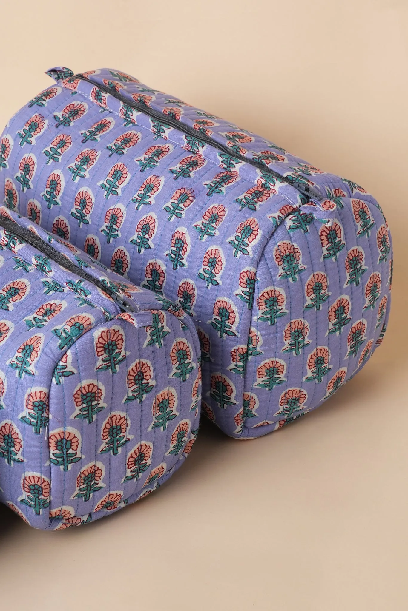 Rangrez Quilted Pouches (Set of 3)