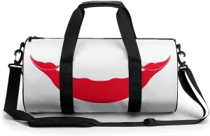 Rapa Nui Flag Travel Duffel Bag with Wet Pocket for Boys Girls Gym Weekender Tote