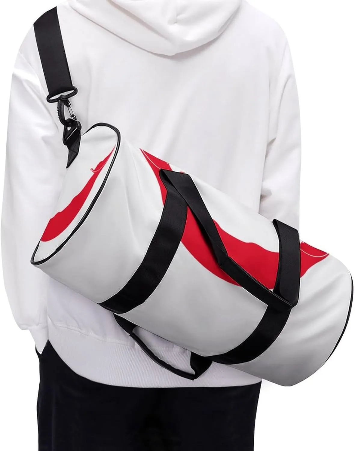 Rapa Nui Flag Travel Duffel Bag with Wet Pocket for Boys Girls Gym Weekender Tote