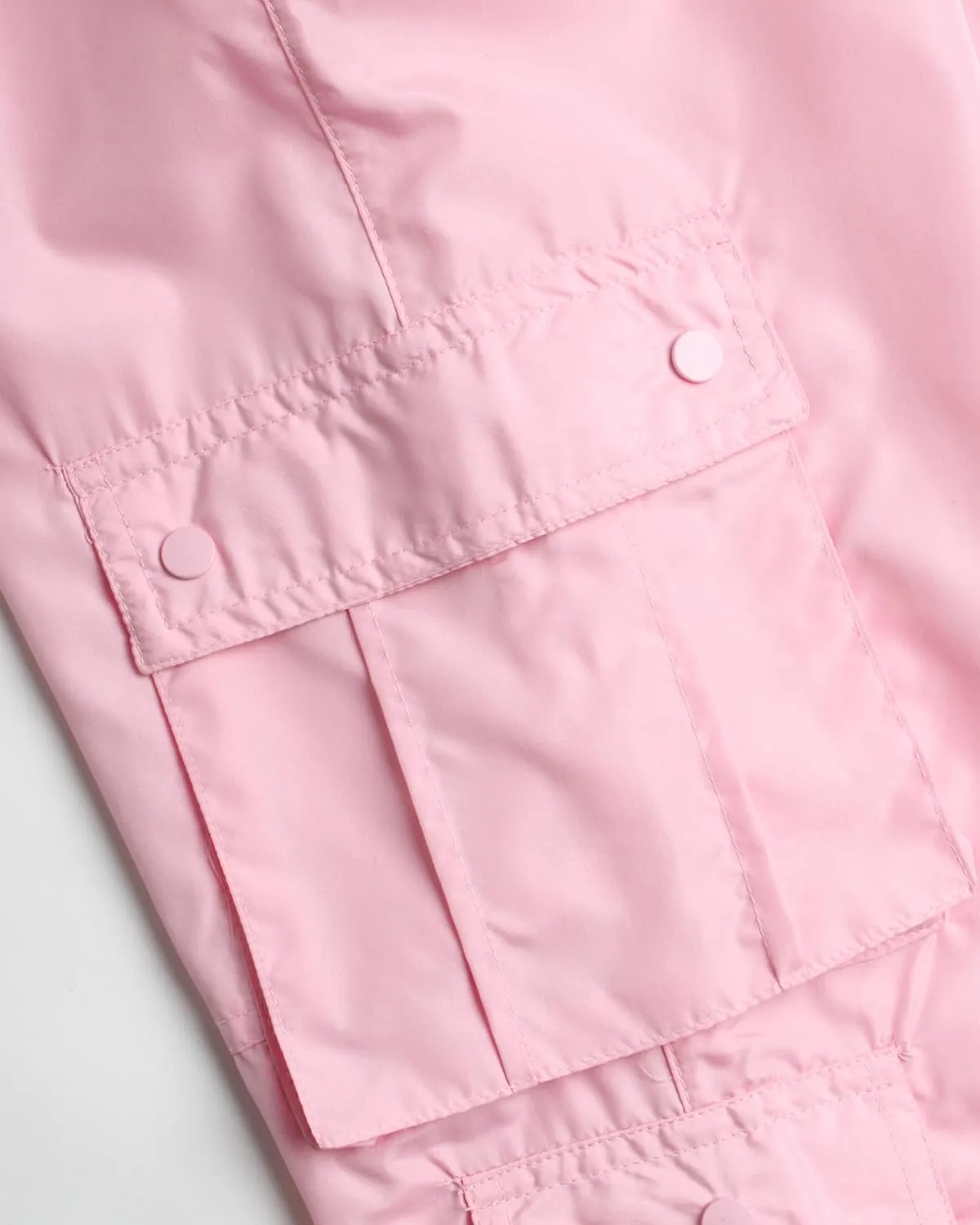 Real Love Girls' Cargo Pants - Lightweight Nylon Quick Dry Jogger Parachute Pants with Deep Multi Pockets (Sizes: 7-16)