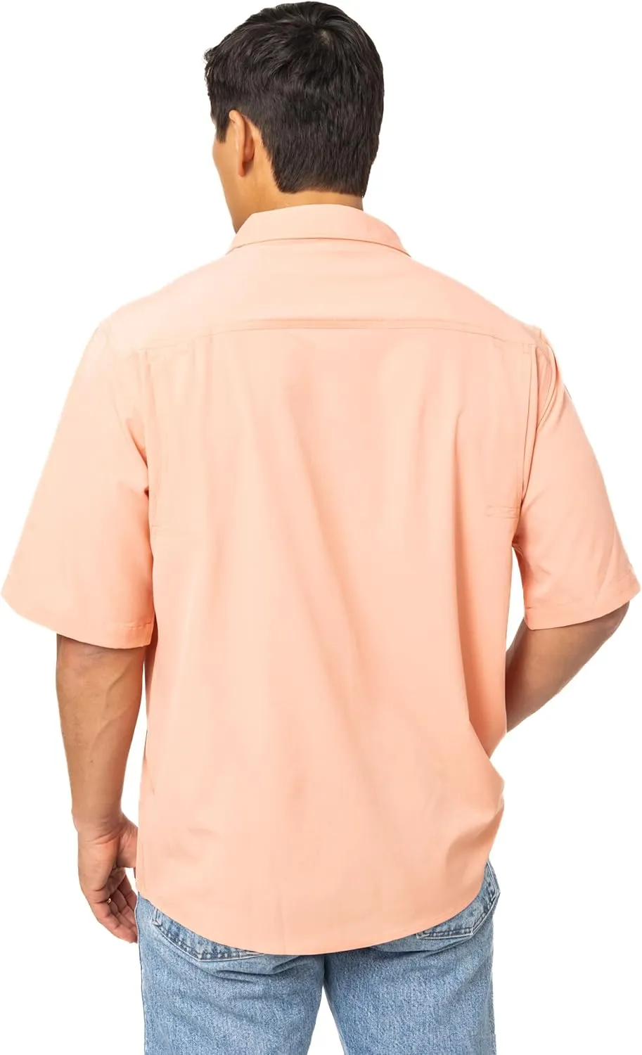Realtree Men's Short Sleeve Performance Tech Vented UPF 50  Sun Protection Fishing Shirts