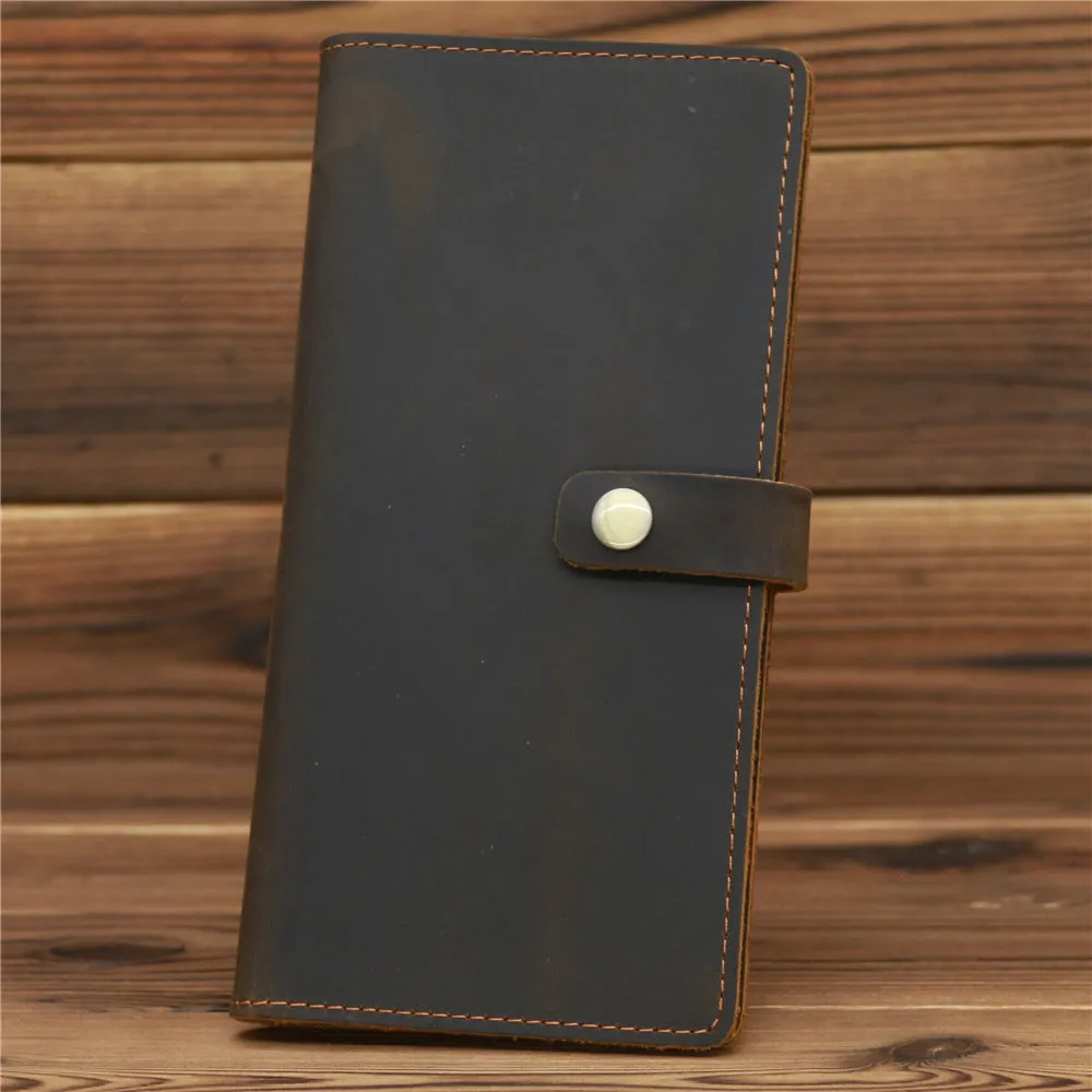 Retro Bifold Multi-card slot Leather Wallet