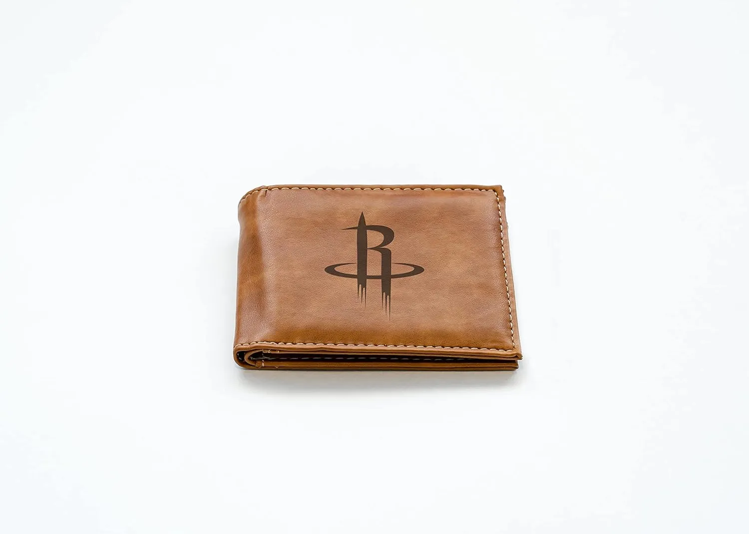 Rico Industries NBA Laser Engraved Billfold Wallet Laser Engraved Bill-fold Wallet - Slim Design - Great Gift