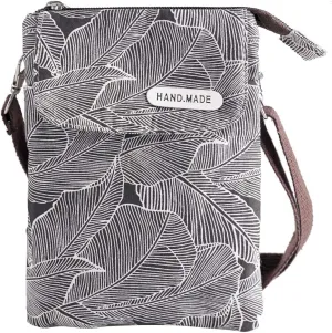 Roomy Cell Phone Purse Wallet Canvas Small Crossbody Purse Bags with Shoulder Strap For Women teen girlsl