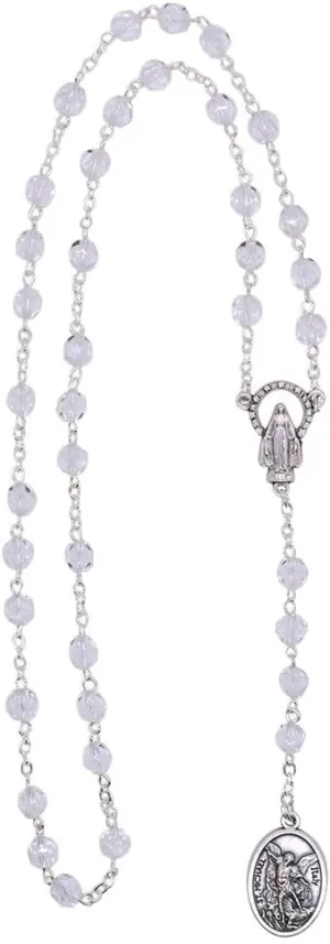 Saint Michael Chaplet Gift Set | Includes Chaplet, Hard Plastic Case, and Instruction Prayer Card | Catholic Devotional Prayer