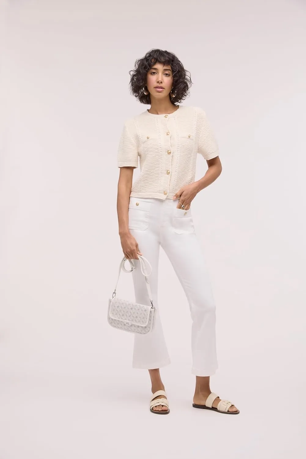 Sam Edelman Harper Monogram W/O/S Crossbody