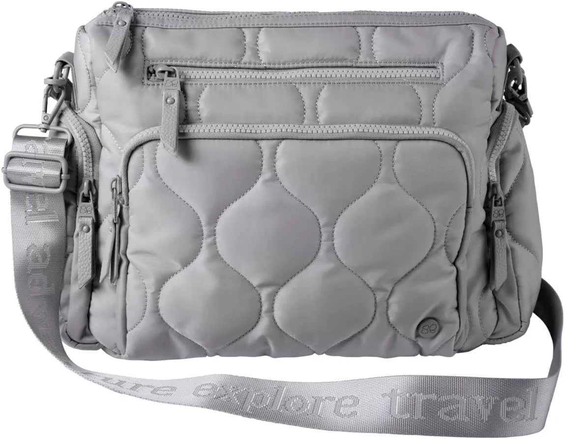 Samantha Brown To-Go Quilted Cargo Crossbody