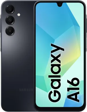 Samsung Galaxy A16 4G LTE (128GB   4GB) International Model SM-A165F/DS Factory Unlocked, 6.7", Dual SIM, 50MP Triple Camera (Case Bundle), Black
