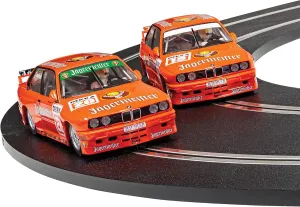 Scalextric BMW E30 M3 Team Jagermeister 1:32 Limited Edition Twin Pack Slot Race Car Box Set C4110A