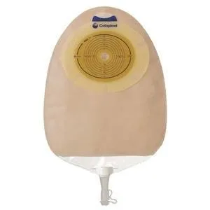 Sensura 1 Piece Urostomy Pouch, Convex Light, Cut-To-Fit, Soft Outlet, Maxi (10 3/8 Inch / 400 Ml), Extended Wear, Opaque, Box of 10