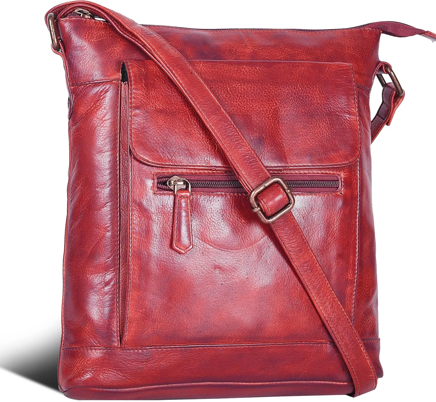 SERGA Real Vintage Leather Crossbody Sling Bag for Women & Girls ISABELLA