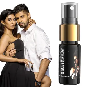 Shaitaans The Nutcase Intimate Perfume for Men | Long-Lasting Nutmeg & Green Apple Fragrance | Delayed Perfume with Strong & Fresh Scent 15ml