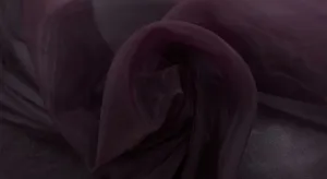 Shiny Organza Plum