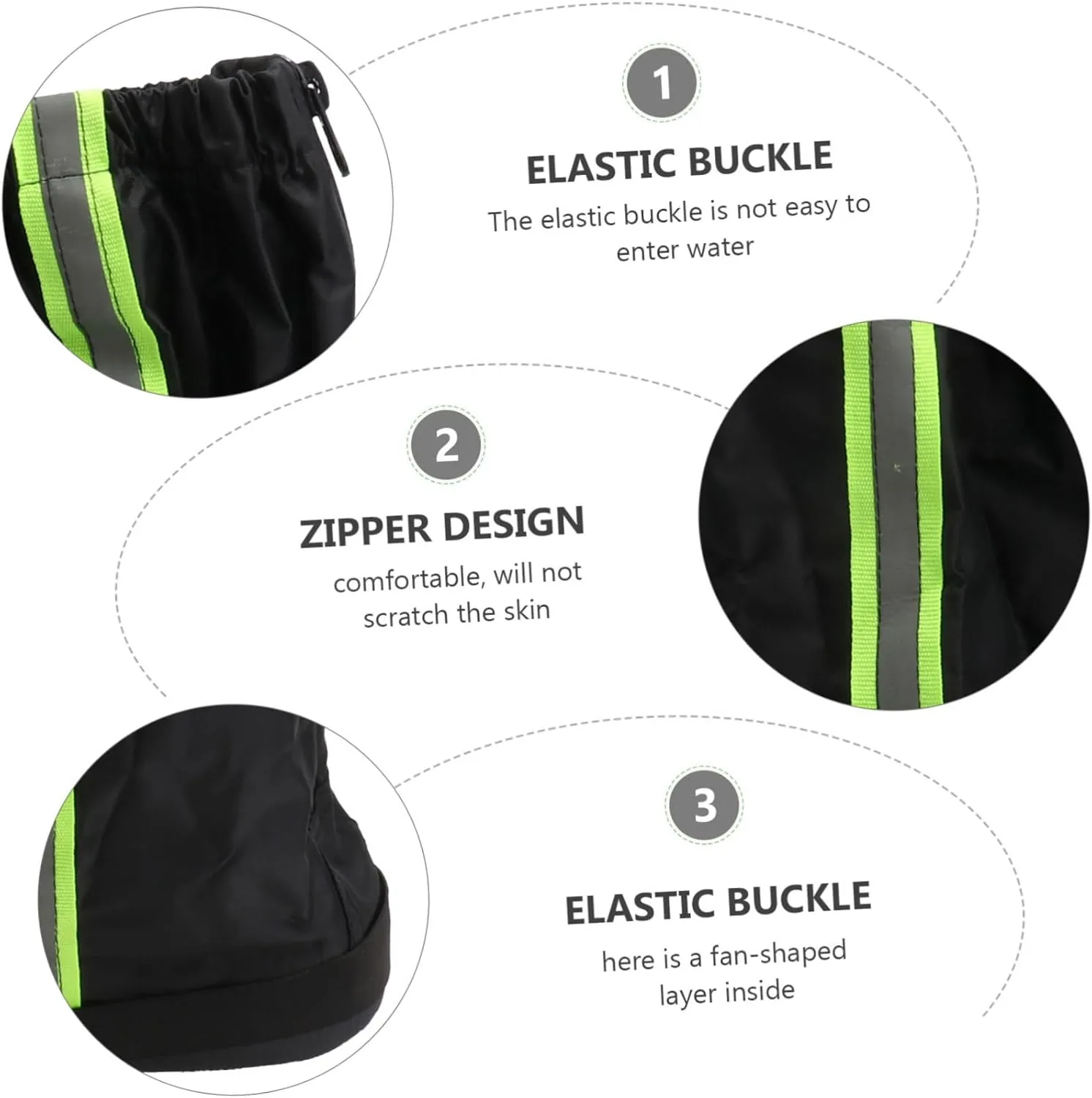 Shoe Cover Boot Gaiters Rainproof Shoes Gaiters for Hiking Boots Shoe Sole Protector Waterproof Shoes