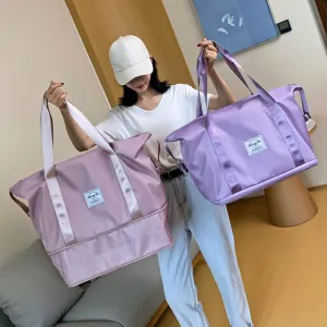 Short Trip Portable Large Capacity Expansion Travel Bags