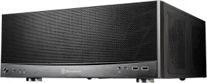 SilverStone Technology Grandia 11 Compact ATX Home Theater PC (HTPC) case with 240mm Radiator Support, SST-GD11B