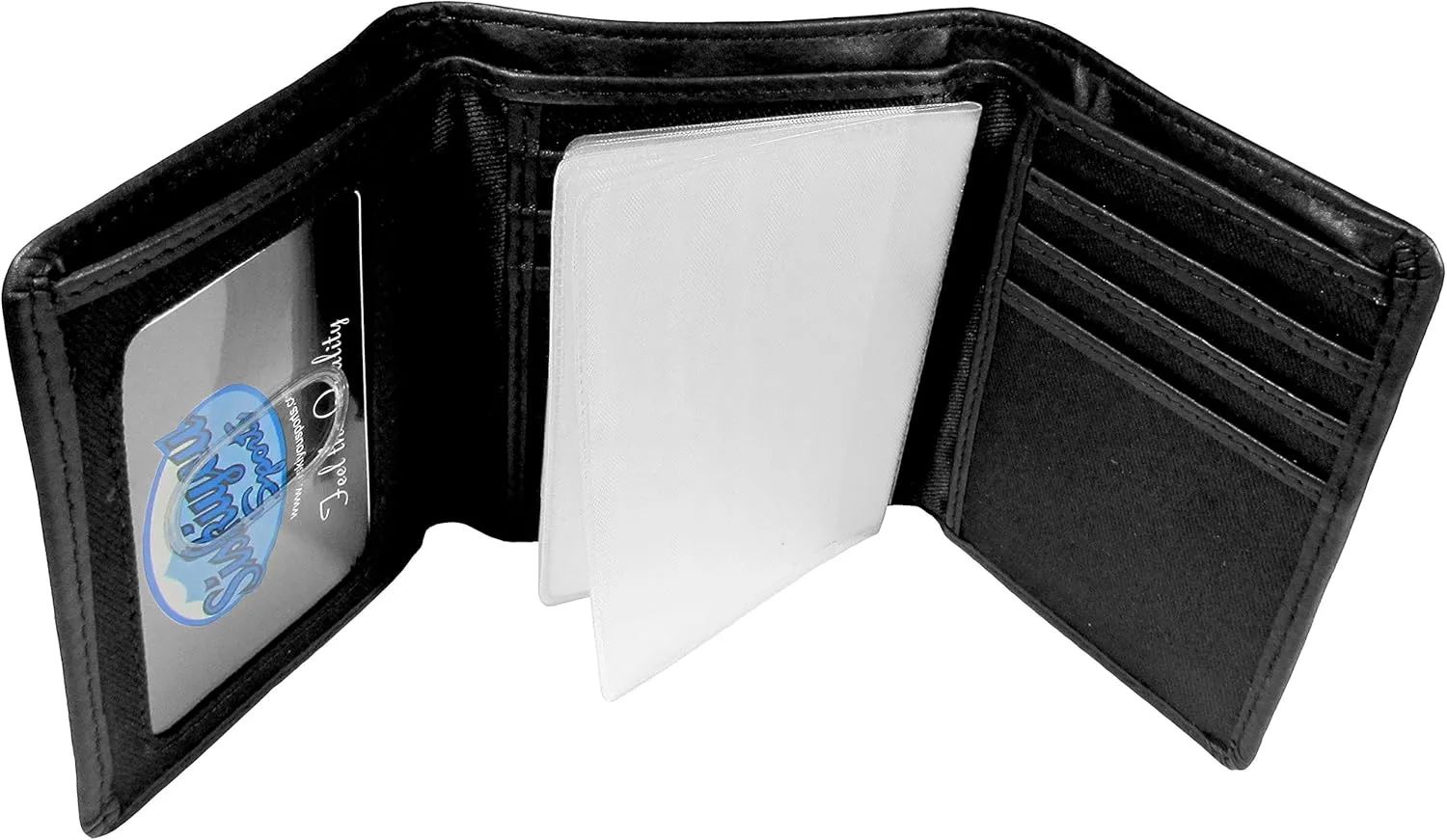 Siskiyou Embossed Leather Tri-fold Wallet