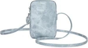 Small Crossbody Purse Zipper Cell Phone Bag Mini Shoulder Purse Wallet Smart Phone Wallet with Credit Card Solts