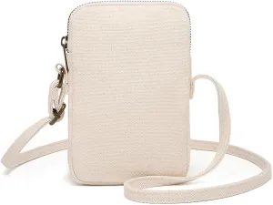 Small Crossbody Purse Zipper Cell Phone Bag Mini Shoulder Purse Wallet Smart Phone Wallet with Credit Card Solts