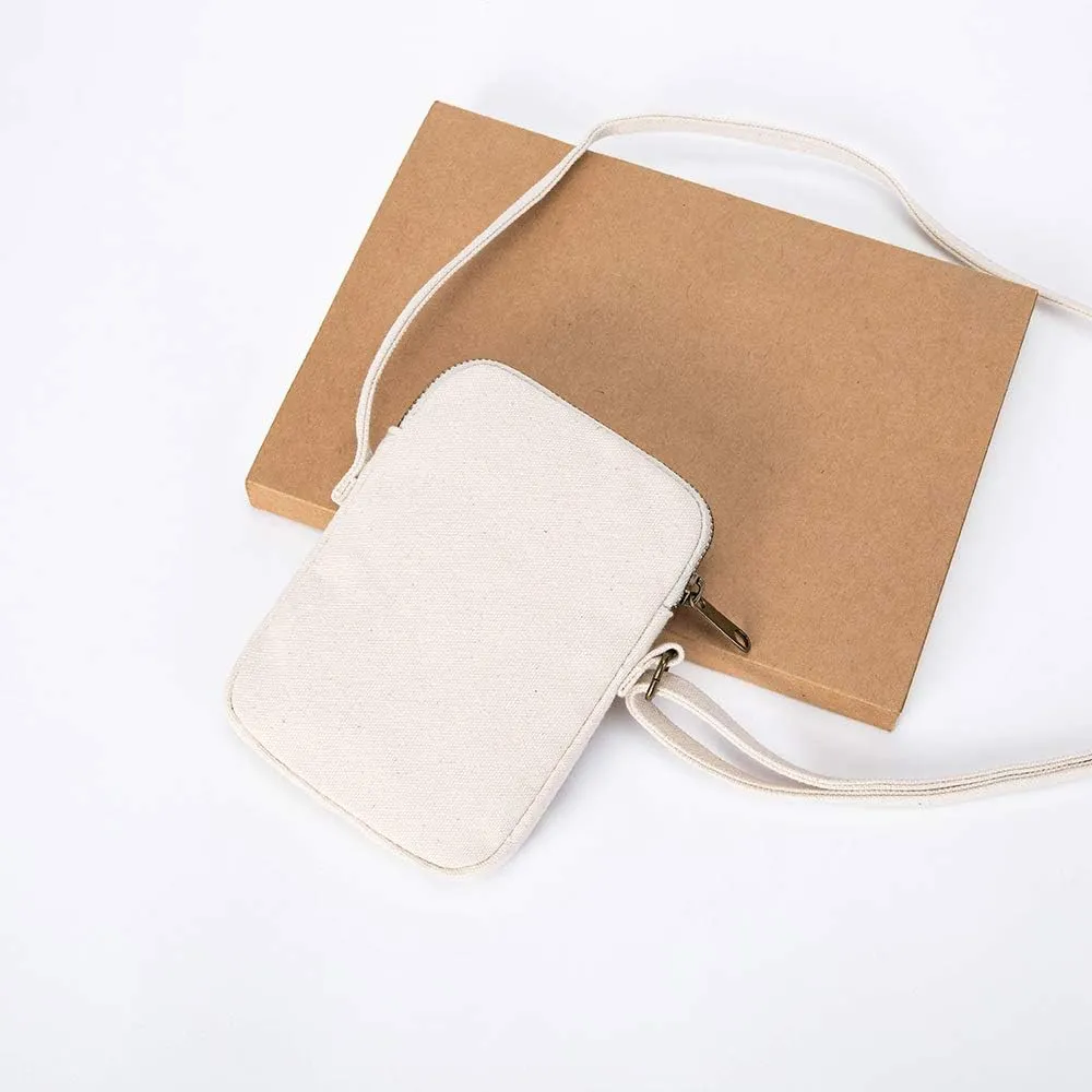 Small Crossbody Purse Zipper Cell Phone Bag Mini Shoulder Purse Wallet Smart Phone Wallet with Credit Card Solts