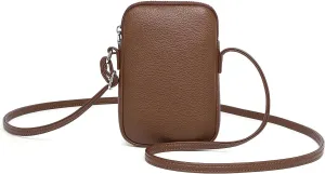 Small Crossbody Purse Zipper Cell Phone Bag Mini Shoulder Purse Wallet Smart Phone Wallet with Credit Card Solts