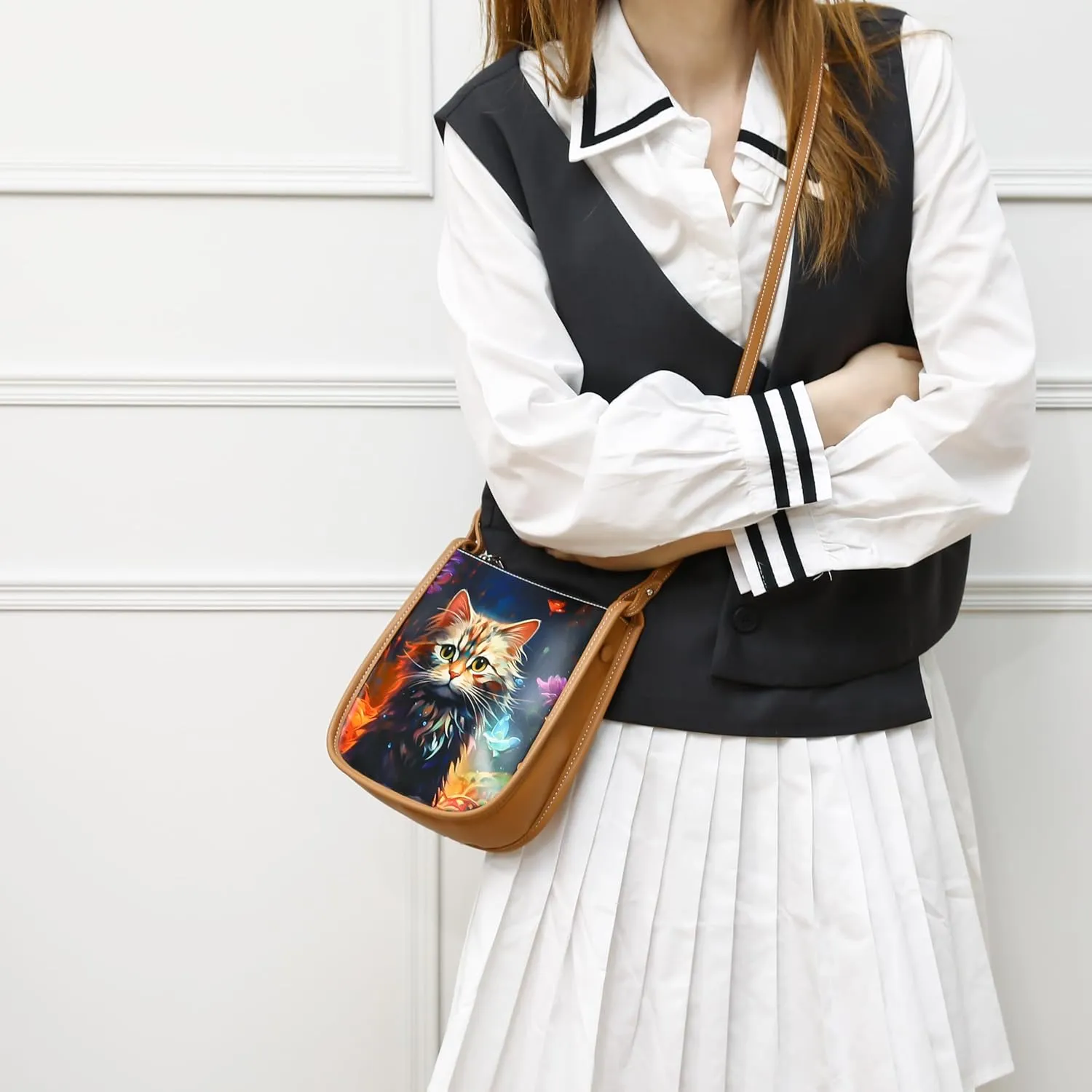 Small Purses Crossbody Bags Handbag for Women Travel Designer Medium Crossbody Bag Trendy with Adjustable Strap