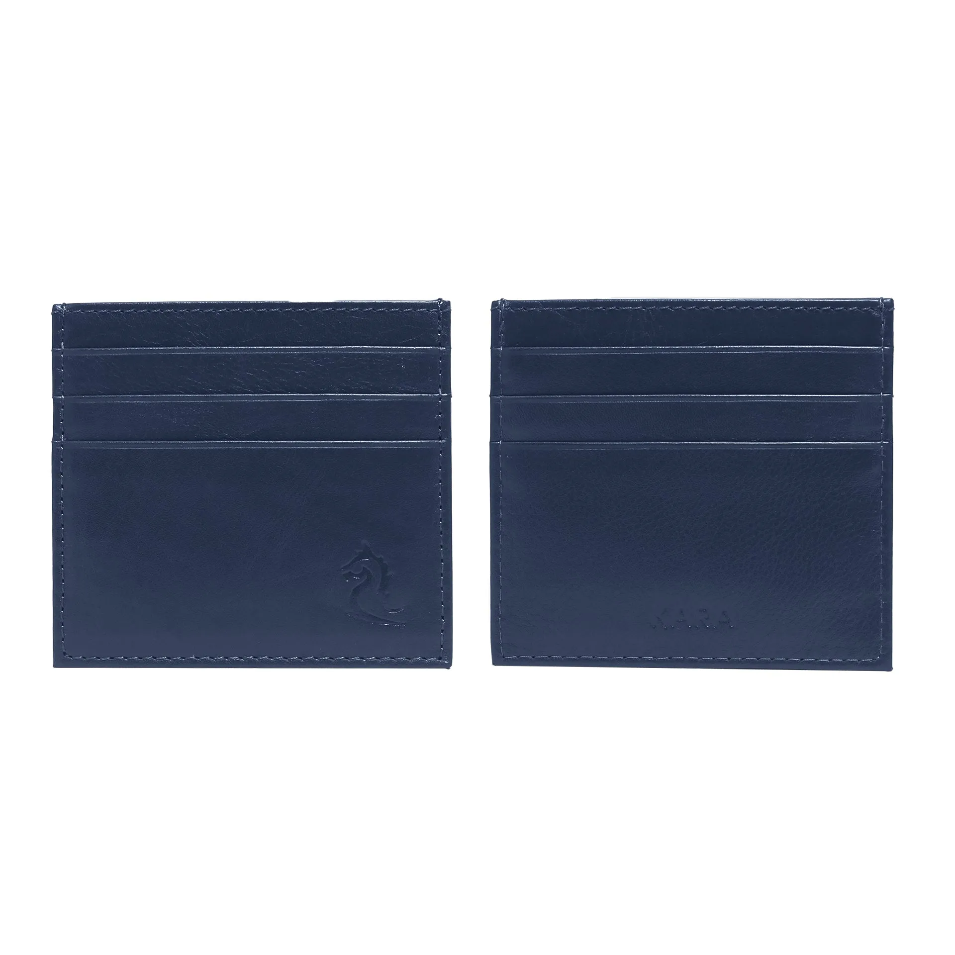 Sophisticated Compact Leather Card Holder