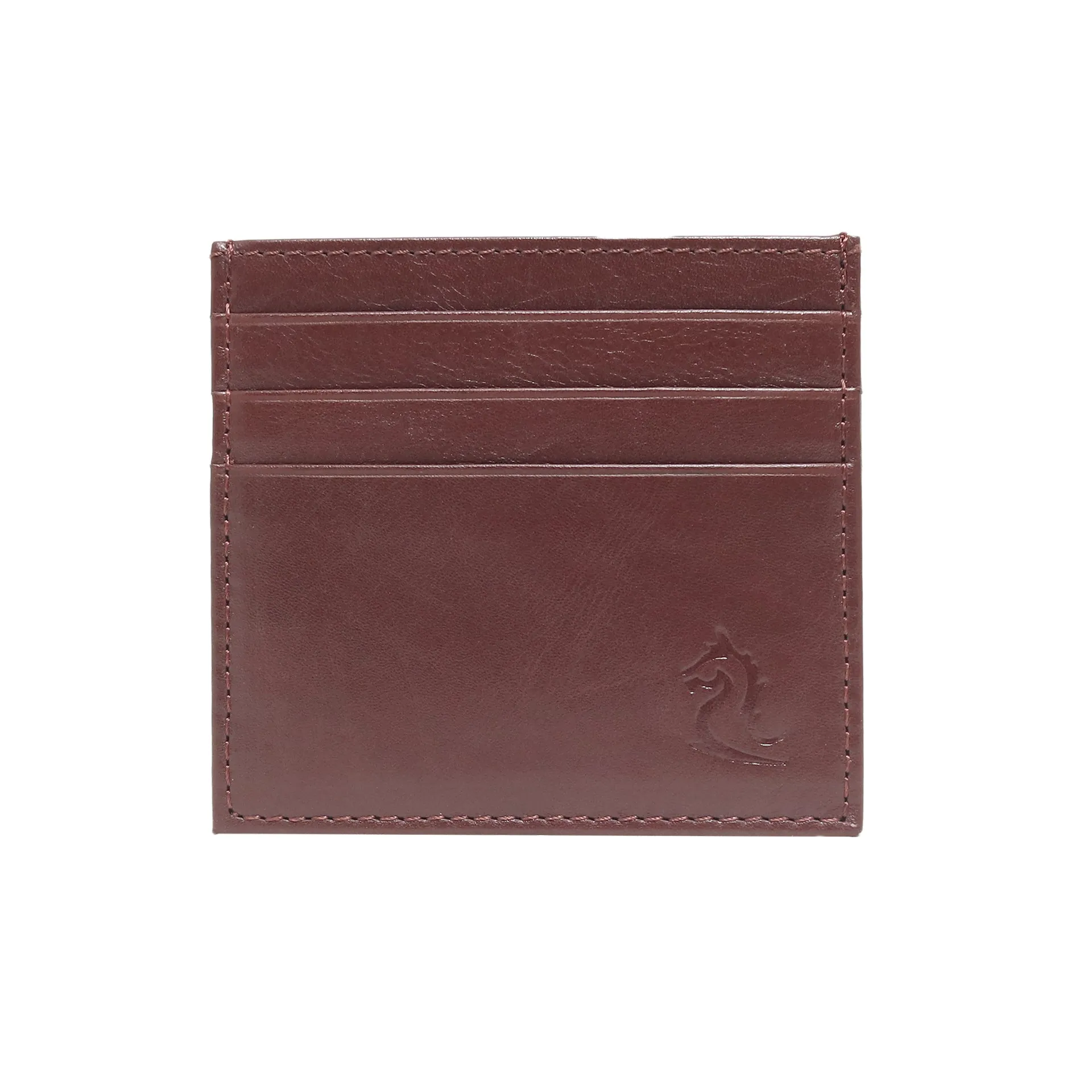 Sophisticated Compact Leather Card Holder
