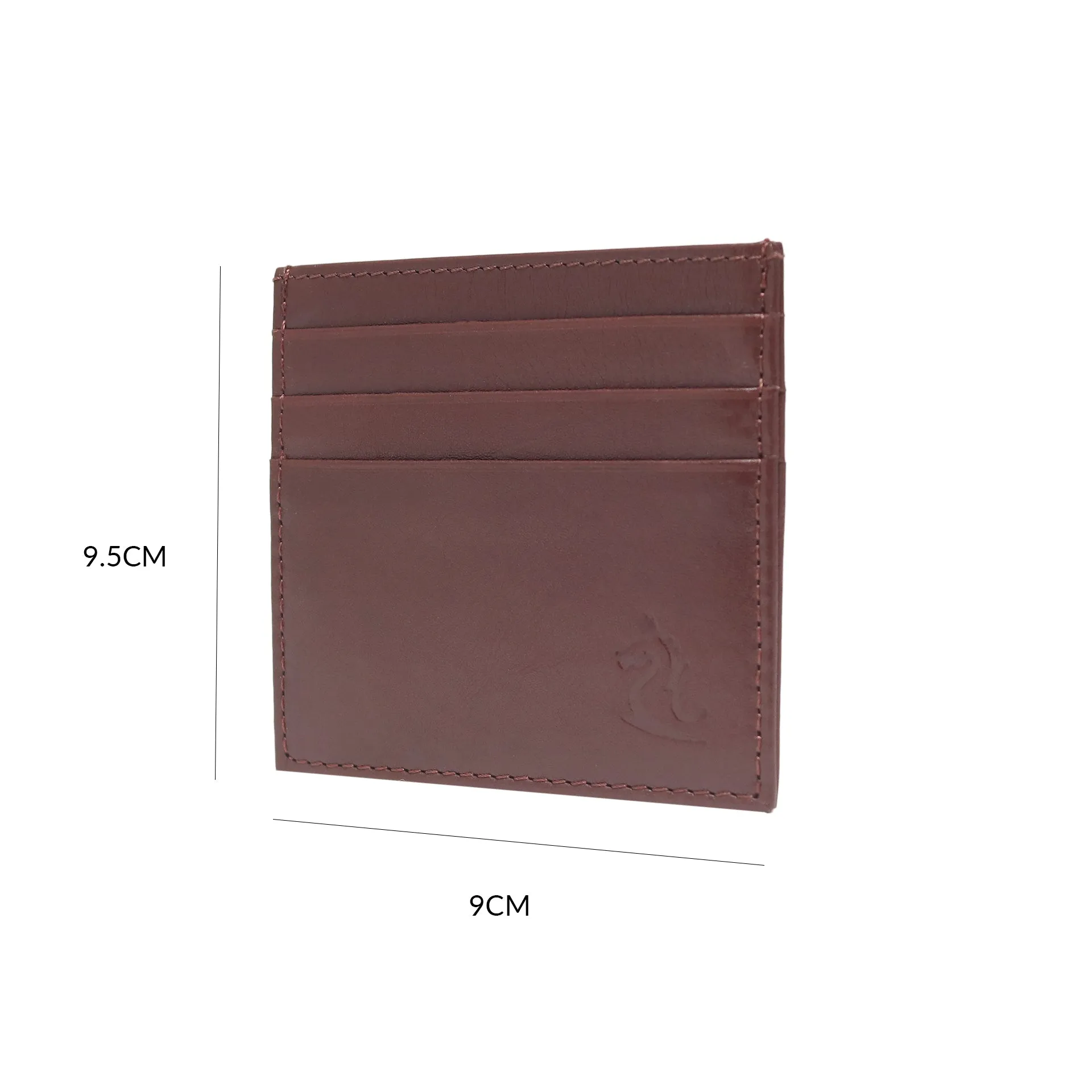 Sophisticated Compact Leather Card Holder
