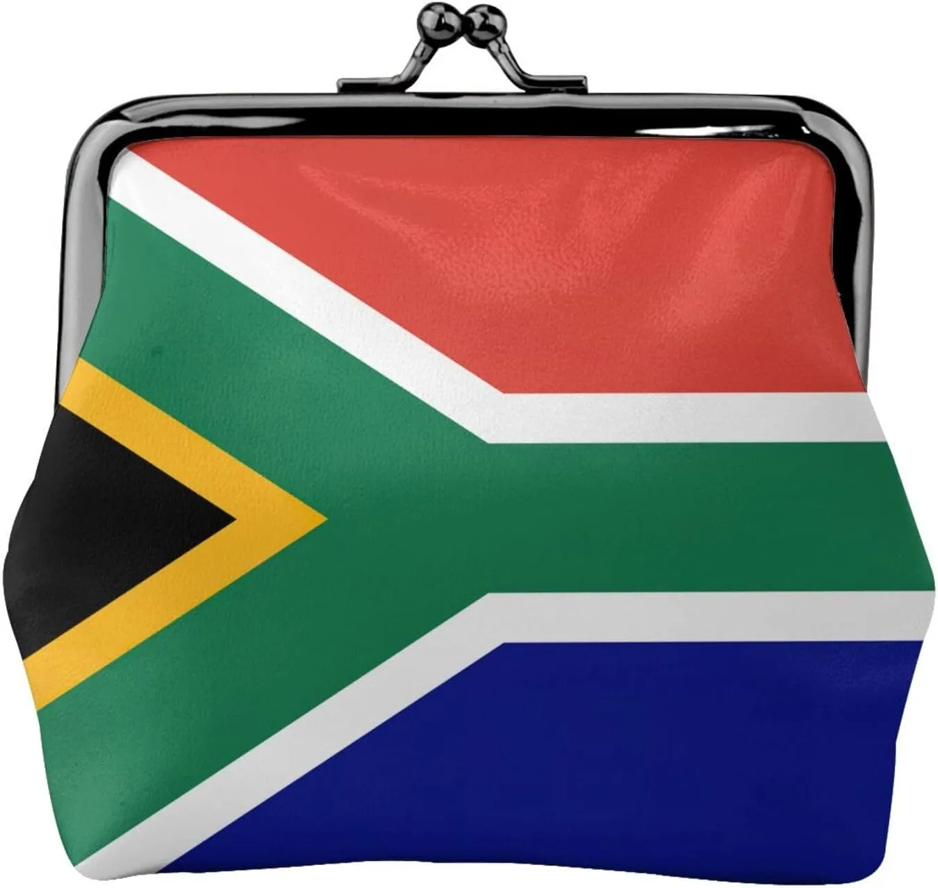 South African flag print Coin Purse, Mini Change Purse for Women Small Coin Purse for Key Headset Lipstick
