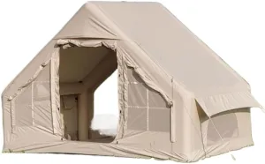 Spacious and Lightweight Portable Outdoor Inflatable Tent 6.3㎡ Inflatable Tent Travel Tent Free Tent Rain-Proof and Mosquito-Proof Tent Outdoor Tent